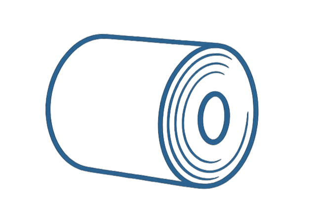 Cross-sectional view of liner paper